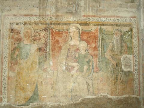 Chiesa Sant'antonio abate affresco