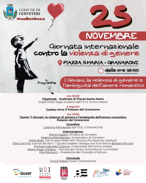 25 novembre - locandina 25 novembre - locandina