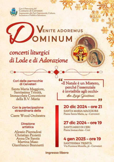Concerto Natale parrocchie Cerveteri Concerto Natale parrocchie Cerveteri