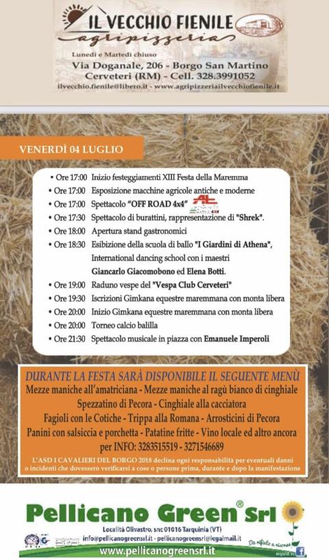 Festa della Maremma di Borgo San Martino