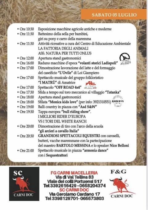Festa della Maremma di Borgo San Martino