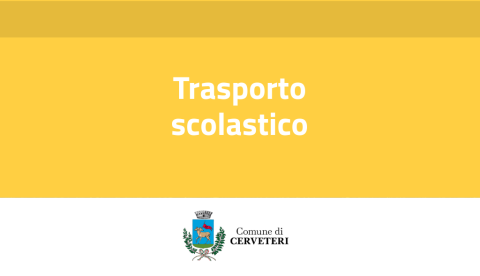 trasporto scolastico 2025 cerveteri