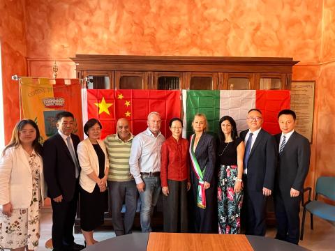 Incontro Delegazione Cinese