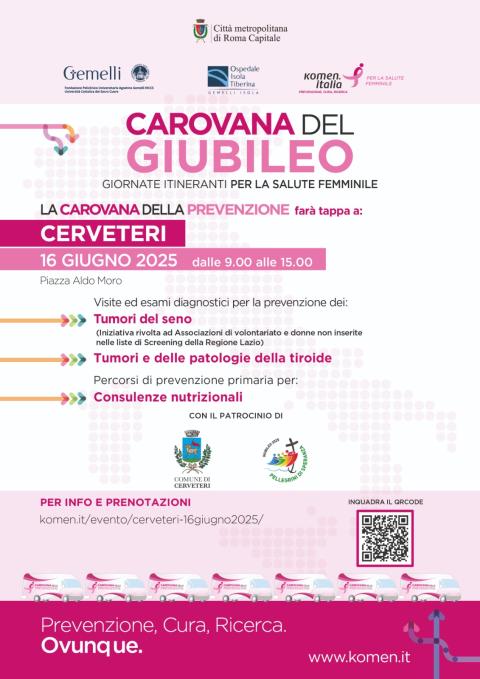Komen Cerveteri 2025 - Locandina