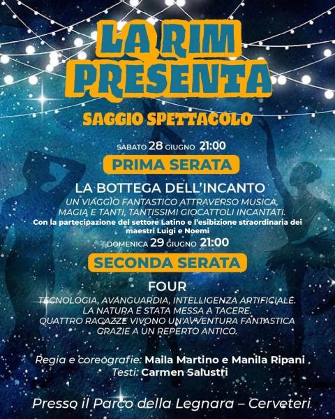 Locandina RIM - Saggio 2025