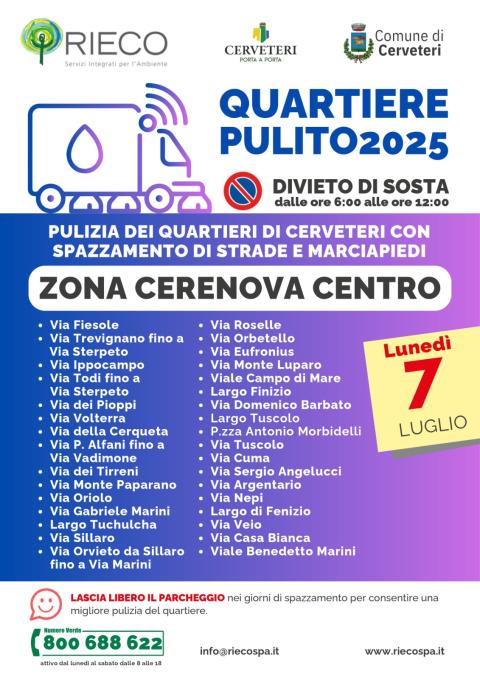 Quartiere pulito 2025