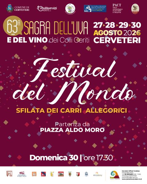 Sagra 2026 locandina sfilata carri