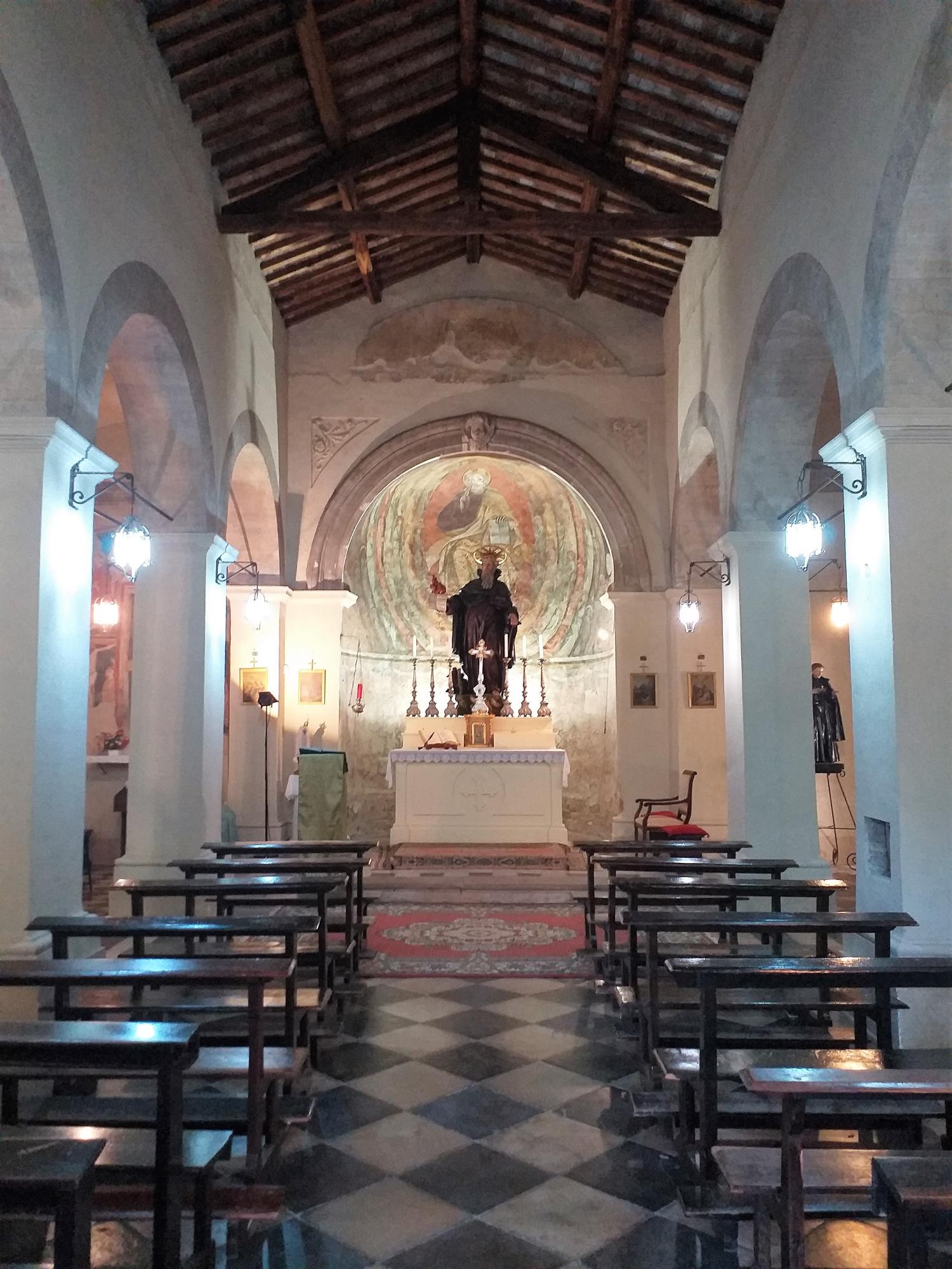 Chiesa Sant'antonio abate interno