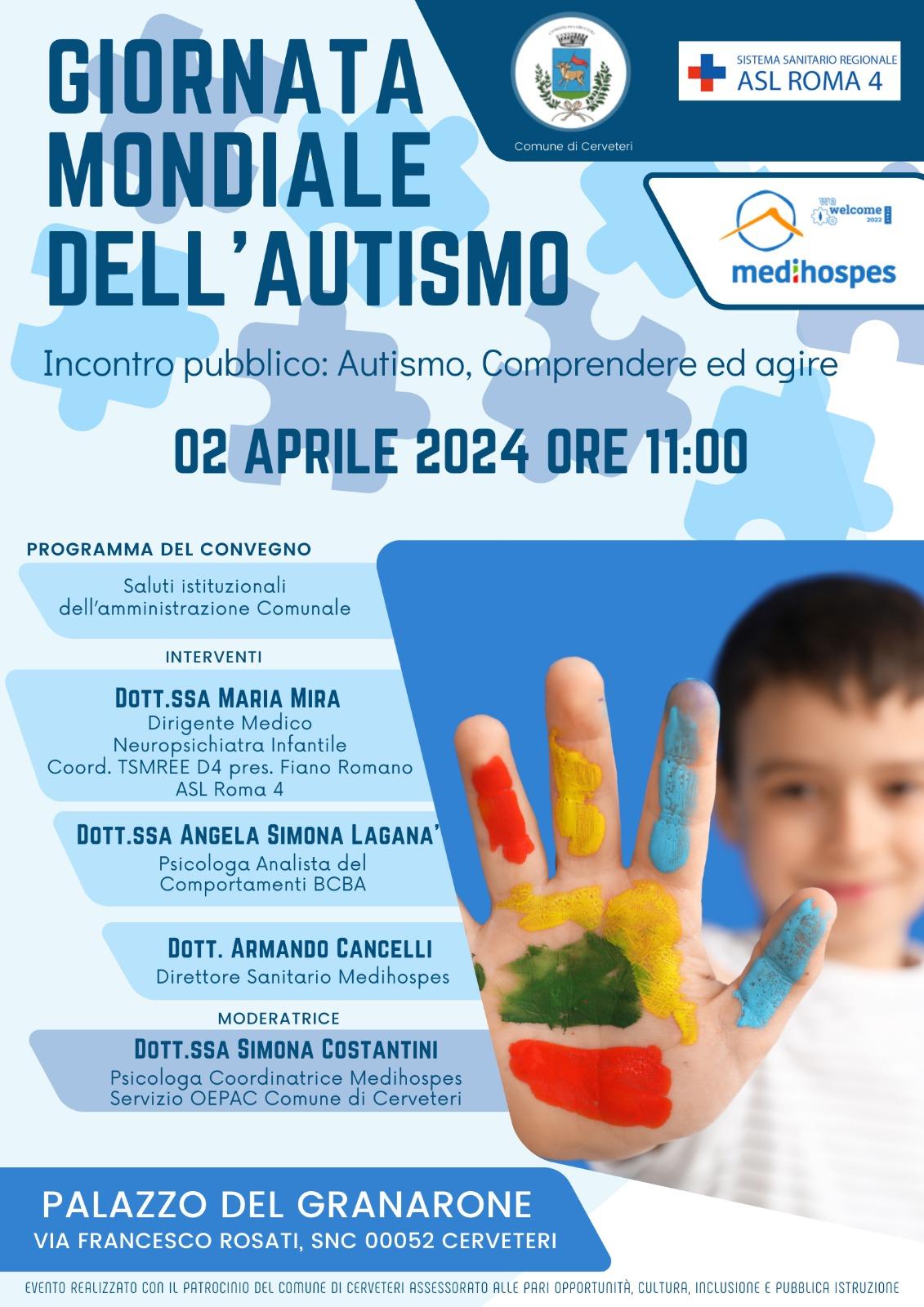 Giornata Mondiale Autismo