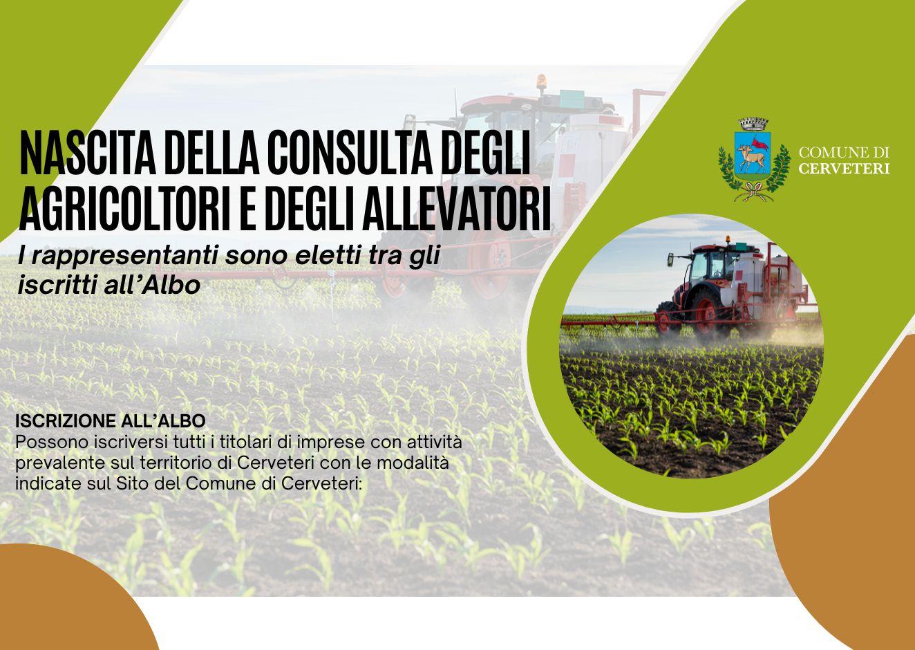 Albo e Consulta Agricoltori - Copertina