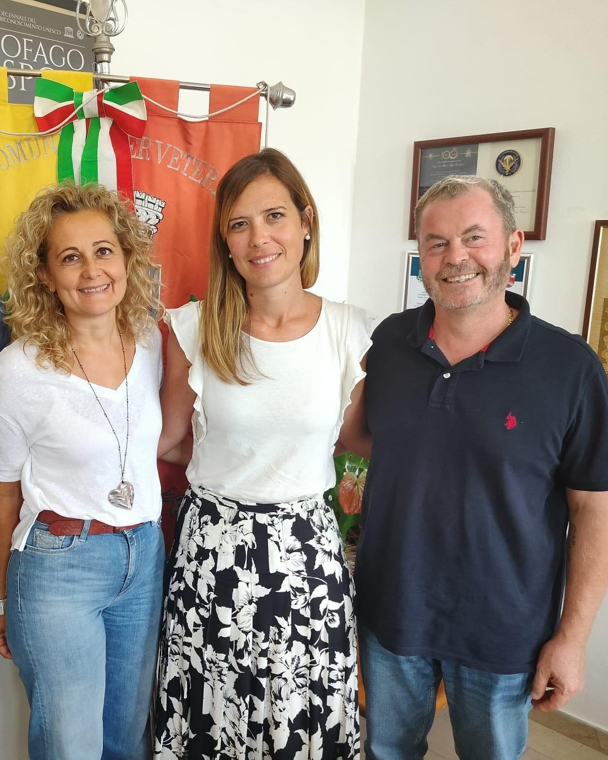 Sindaco Gubetti con Lasio e Ferri