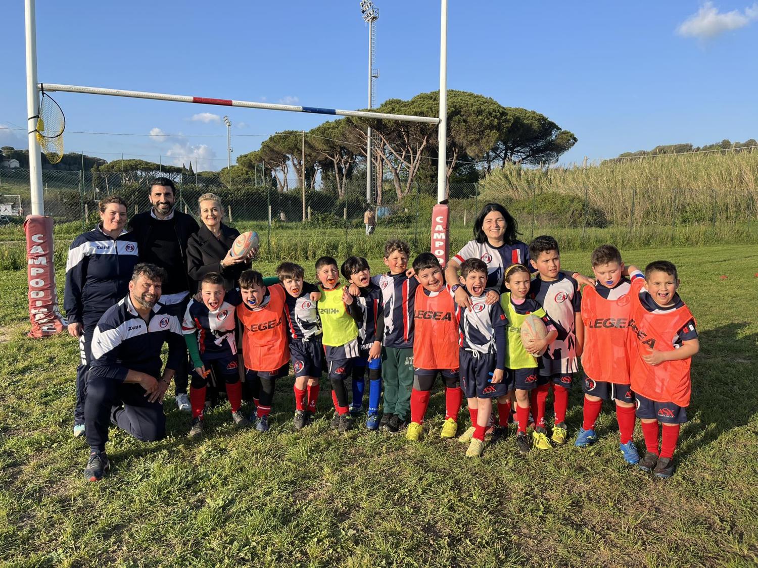 Visita al campo rugby