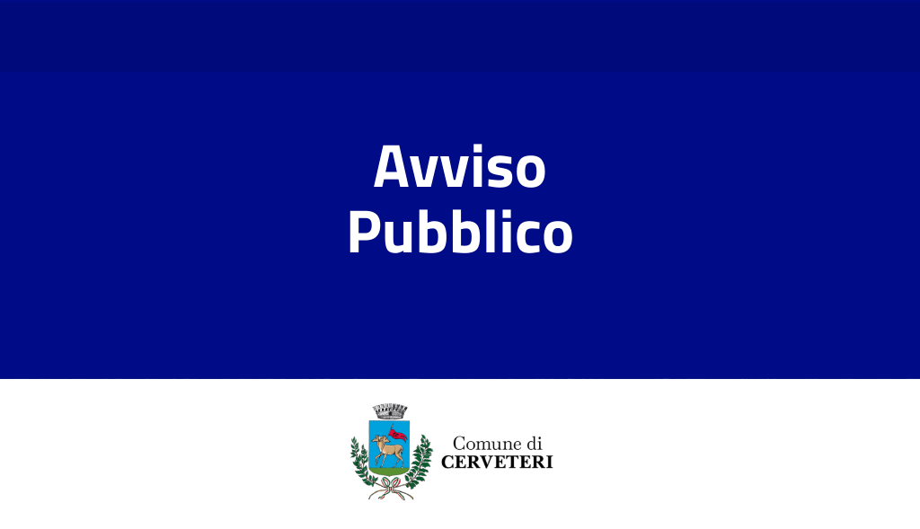 Avviso pubblico