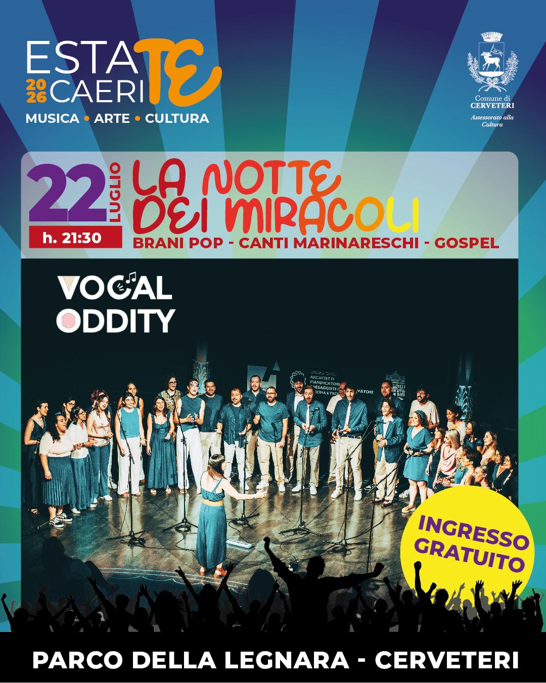 Locandina Vocal Oddity