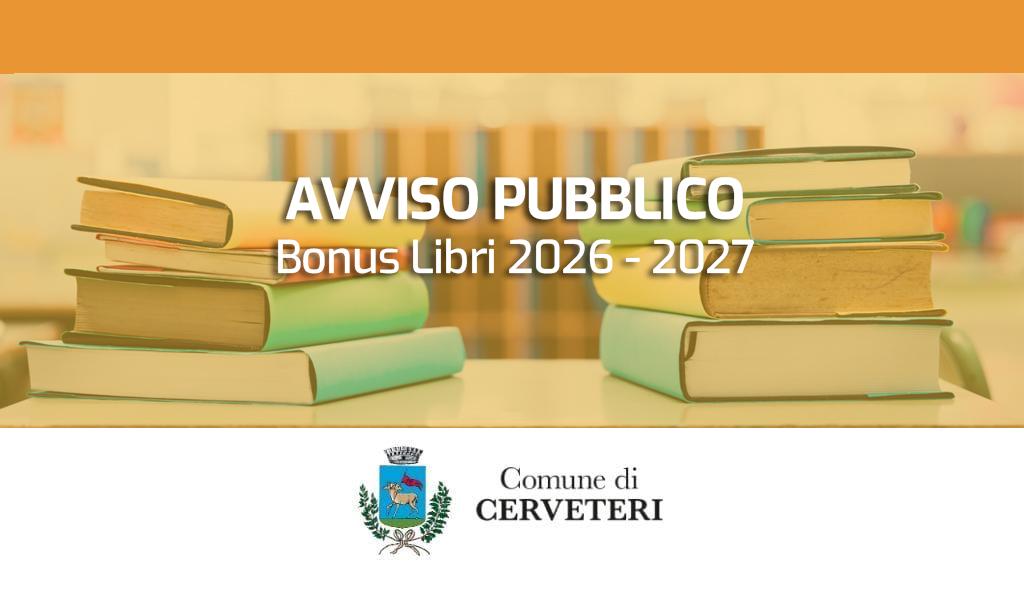 Avviso Bonus libri 2026-2027